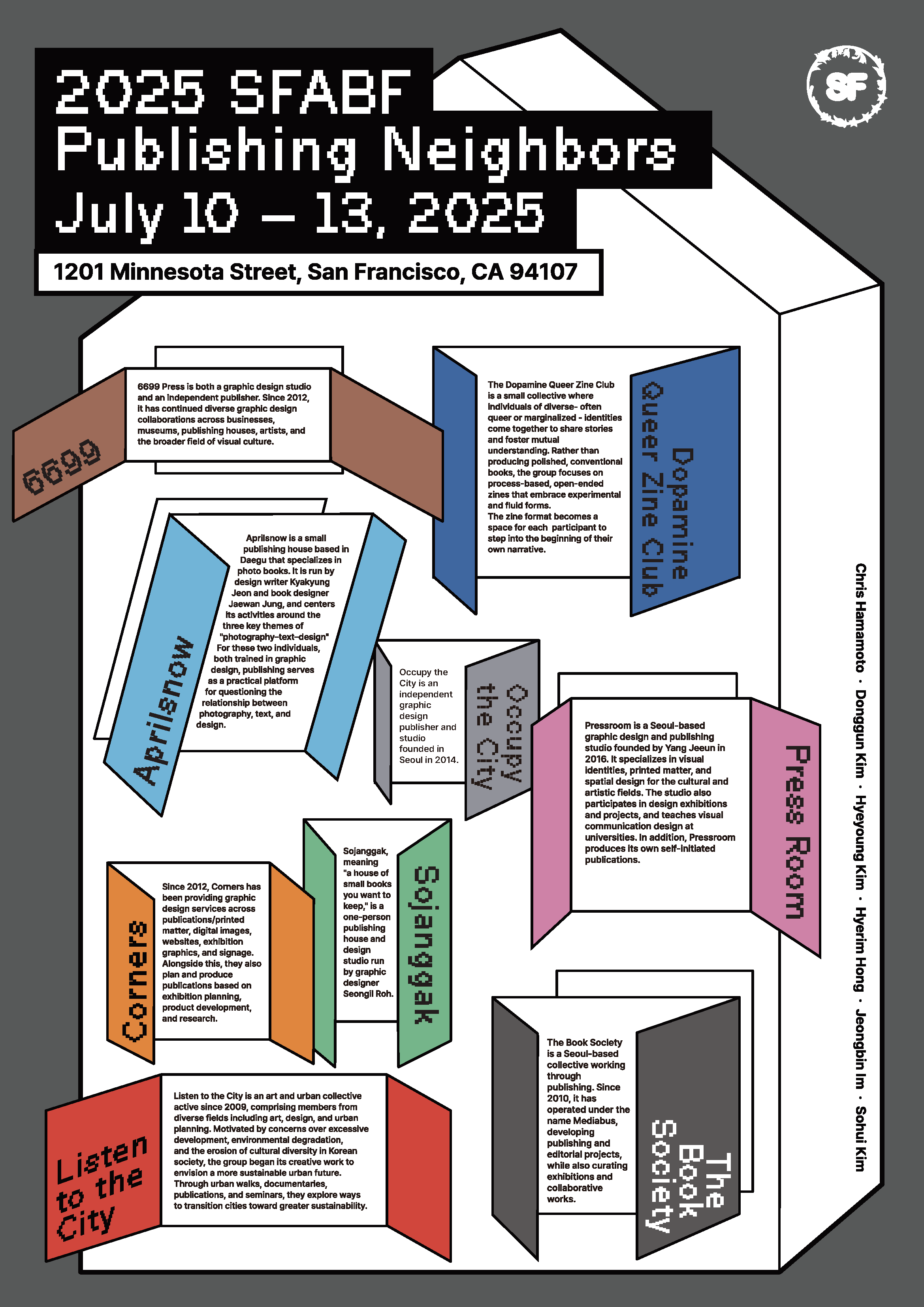 SFABF25 Publishing Neighbors Poster